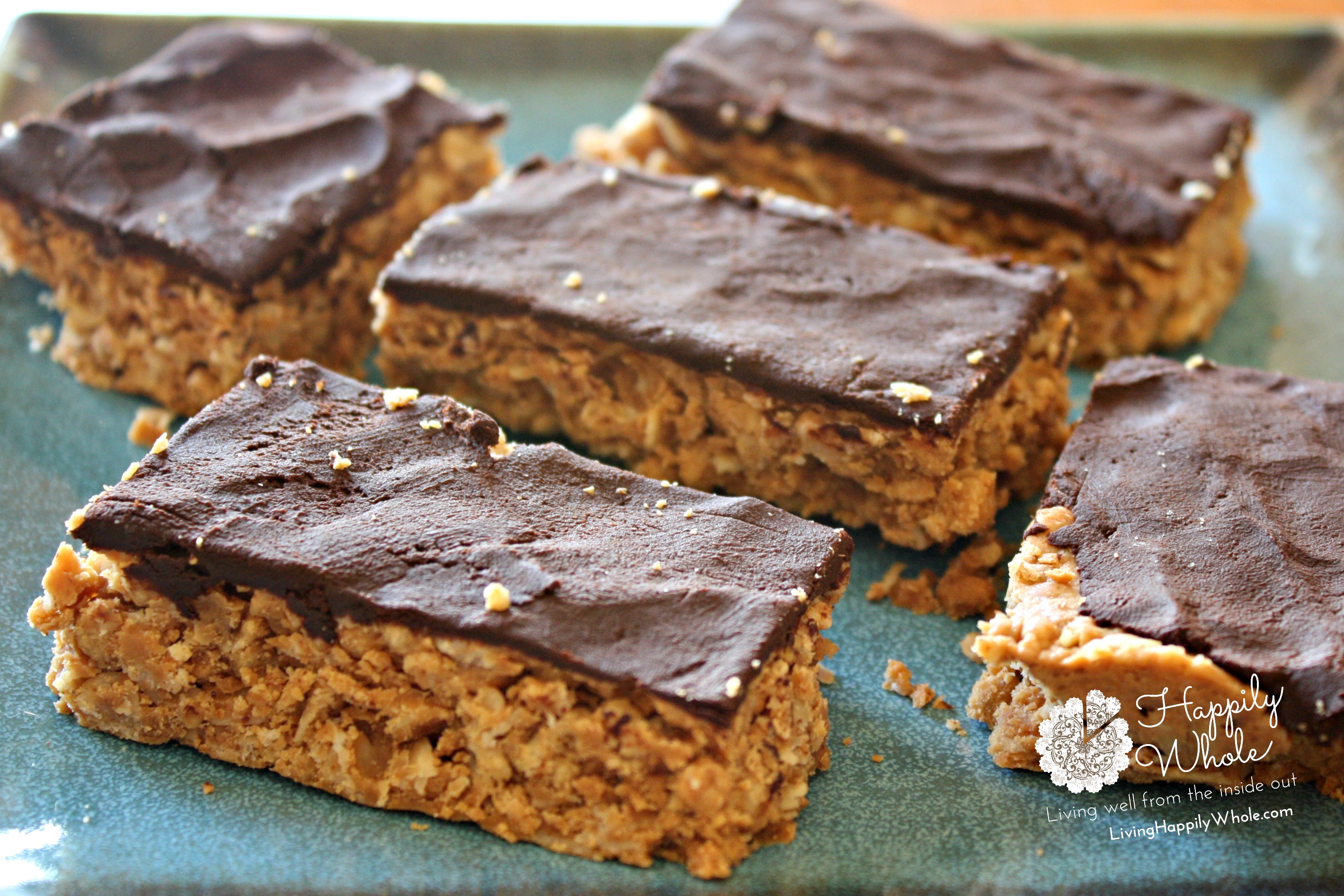 Lies of Omission...and Gluten Free, Crunchy Nut Butter Bars Happily Whole